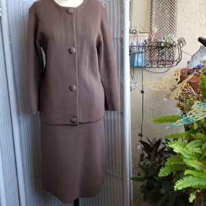COPY - Candece Vintage knit skirt suit